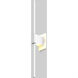 Z-Bar LED 24 inch Matte white Wall Sconce Wall Light, Center Mount